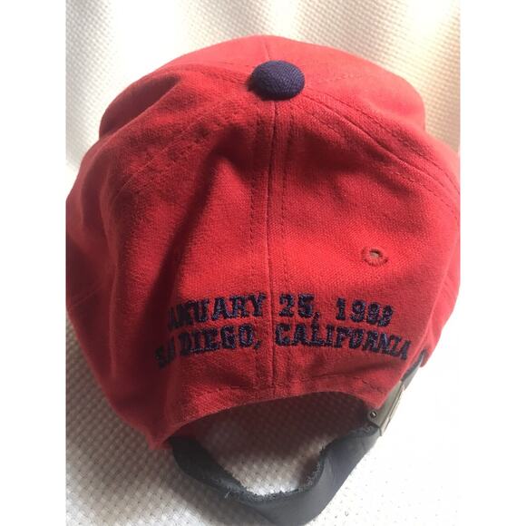 Super Bowl XXXII 1998 Cap Hat SPORTS SPECIALTIES Broncos Packers Strap Back NFL - Picture 5 of 10